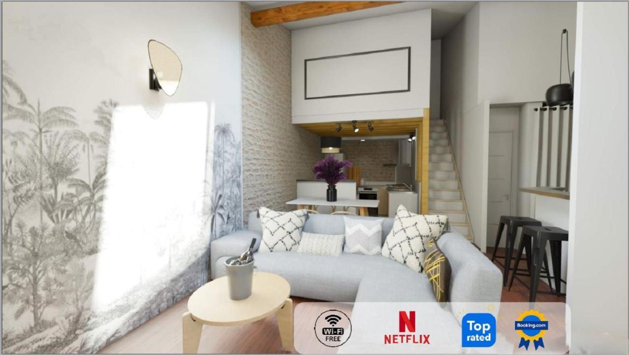 Colorzen - Confortable Lumineux Netflix - Appart Pezenas Centre Pézenas Exterior foto